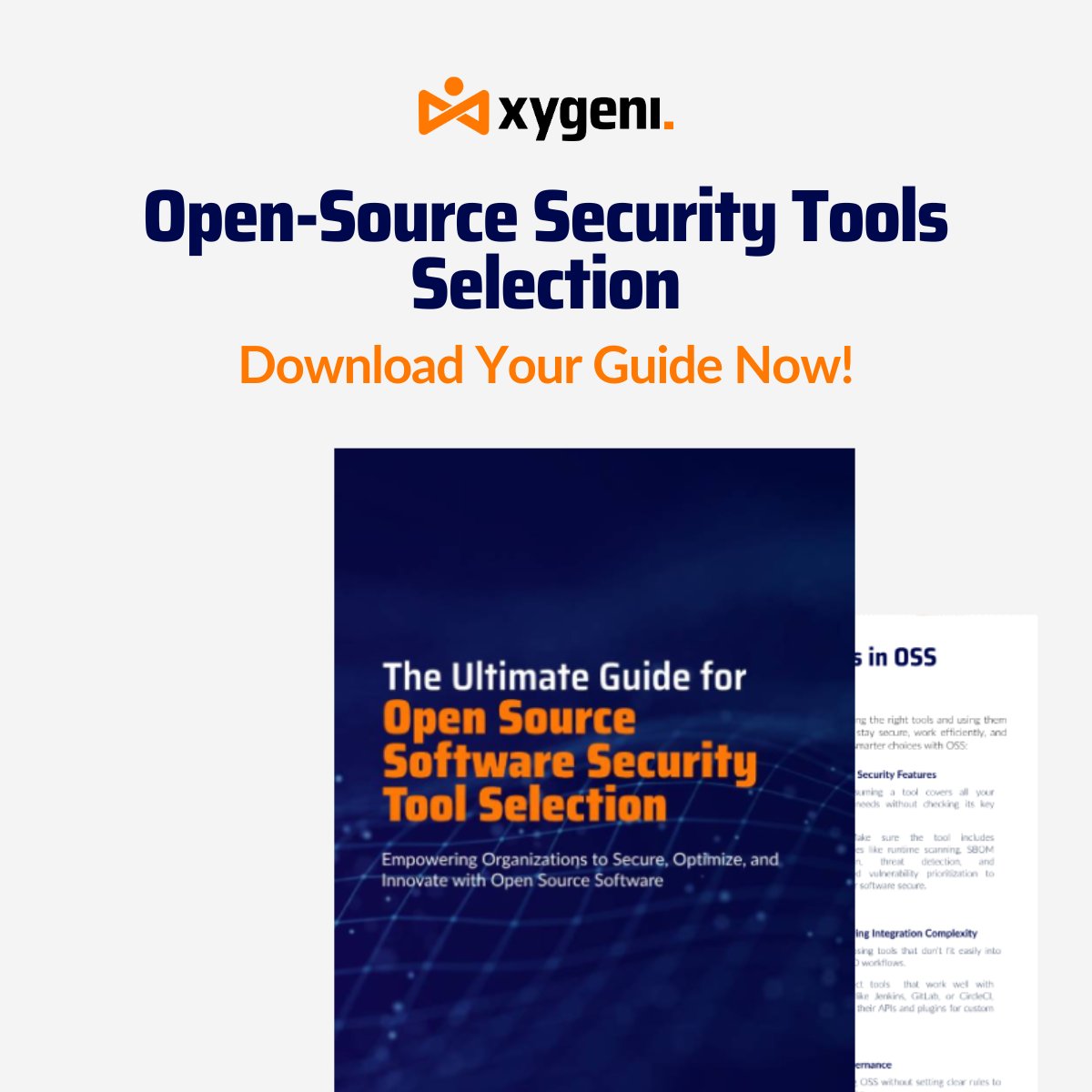 xygeni's tweet image. 🎉 Friday Read: Free Guide to Open-Source Security Tools! This guide gives you the essentials to choose smart, stay secure, and avoid costly mistakes.
Download the free guide ➡️ xygeni.io/download-the-u…

#OpenSourceSecurity #AppSec #DevSecOps #CyberSecurity #Xygeni