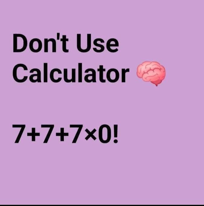 _fitnesshub's tweet image. Don&apos;t use a calculator! Test your brain.