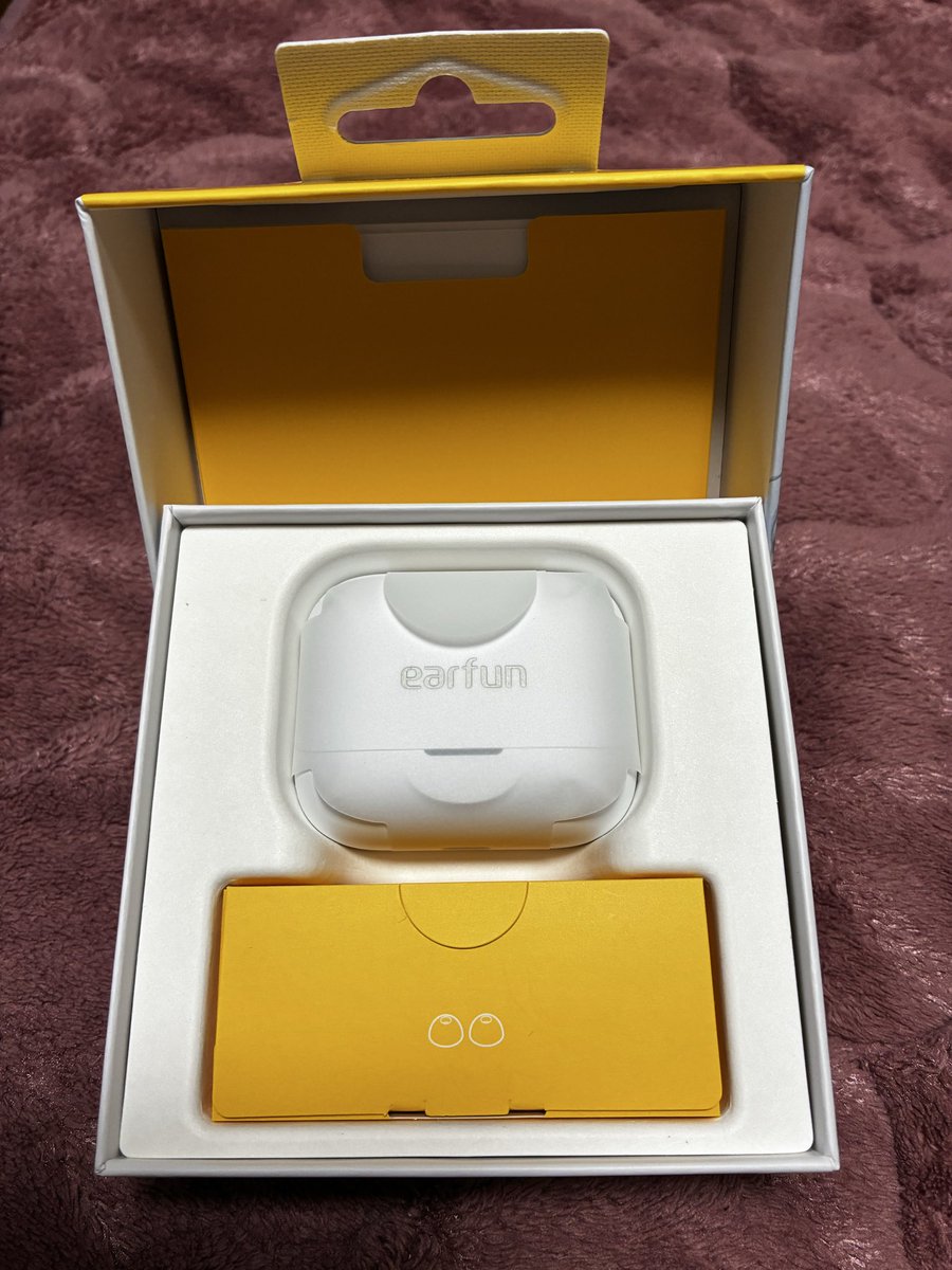 _kodaku's tweet image. 買ってしまった…
そして、前より装着感がいい😏
 #イヤーファン  #EarFunAirPro4Plus