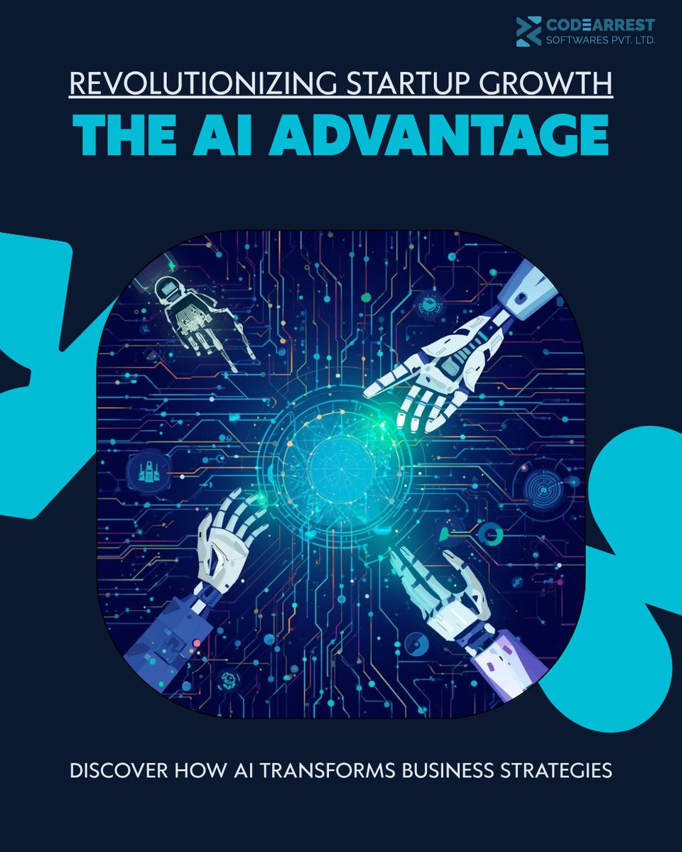 codearrest's tweet image. See how AI transforms business strategies! Link in Bio. 💻

#CodeArrest #JobArrest #ClockSession #AIAdvantage #StartupGrowth #Automation #CostEfficiency #ProductIteration #DigitalTransformation #MachineLearning #SmartGrowth #DataRevolution #TechForStartups #Innovation