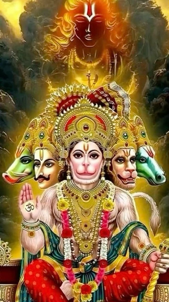 पंचमुखी हनुमान की शरण में भय का अंत, संकट का नाश और जीवन में प्रकाश ही प्रकाश।
जिनके स्मरण मात्र से हर बाधा दूर हो जाए — ऐसे महाबली से प्रार्थना है कि सब पर अपनी कृपा बरसाएँ।
जय पंचमुखी हनुमान! जय श्री राम!