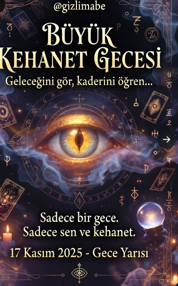 gizlimabe's tweet photo. BÜYÜK KEHANET GECESİ

KATILIM ŞARTLARI 

TAKİPÇİM OLMANIZ RT VE FAVLAMANIZ. https://t.co/KwHseiMzVz