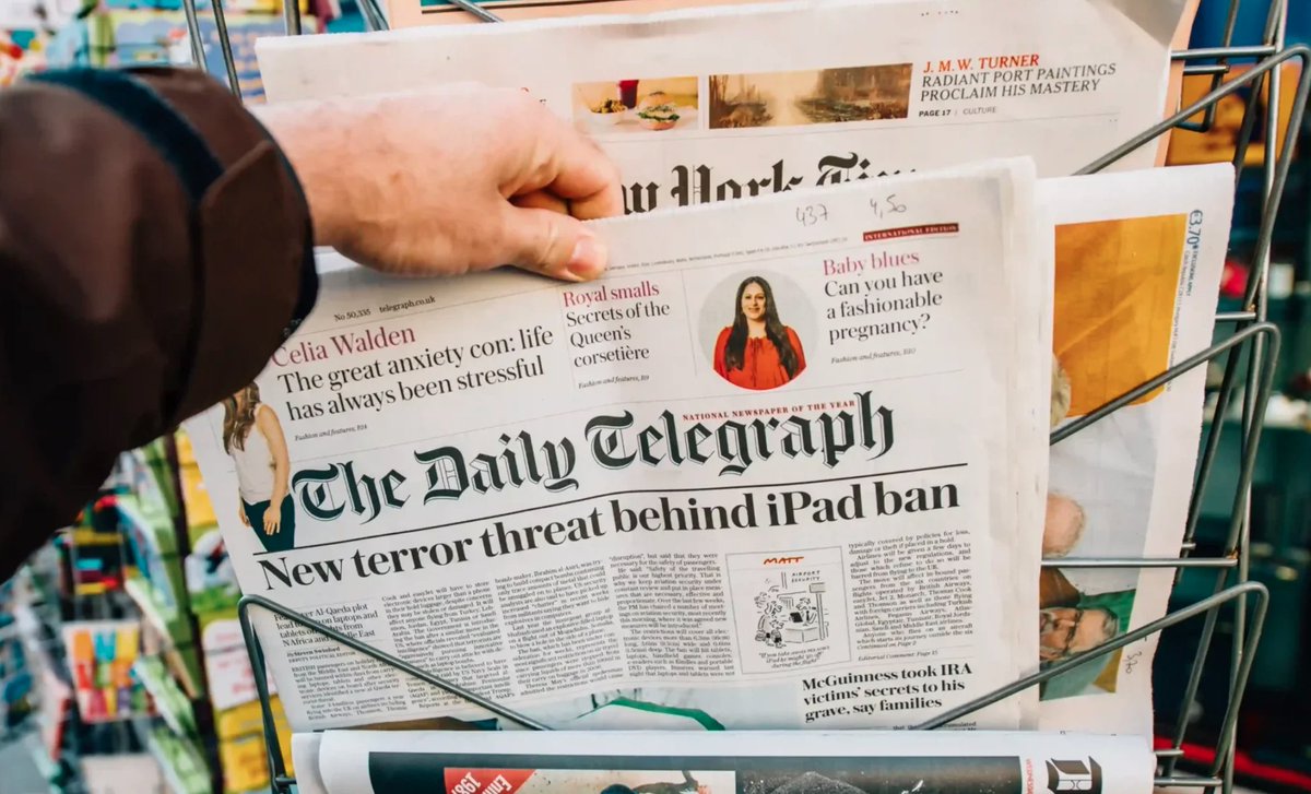 #Publishing: Telegraph revenue and profit flat in 2024 amid ongoing ownership limbo ift.tt/eH5nYqJ