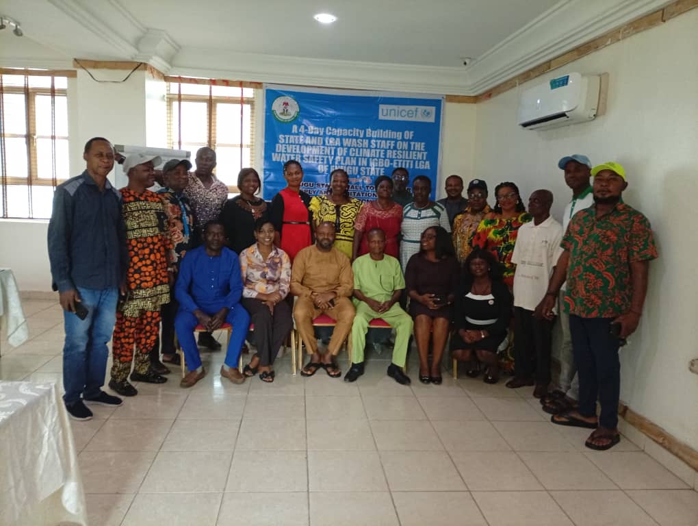 WashNetwork's tweet image. We are excited to be participating in a capacity building on Climate Resilience Community Water Safety Planning (CR-CWSP) workshop as we continue to strengthen climate-resilient WASH systems in Enugu State.
#ClimateResilience #WASH #WaterSafety #ClimateAction