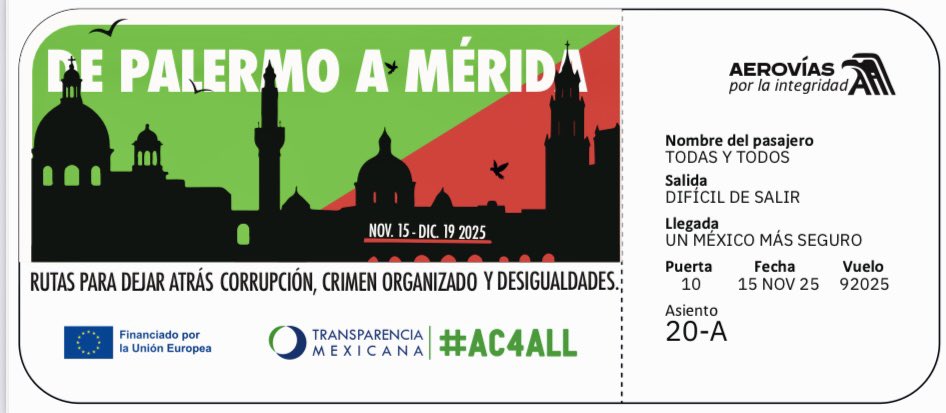 Transparencia Mexicana tweet media