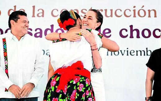 No a los violentos que gestionan apoyo en el extranjero: Sheinbaum. milenio.com/politica/no-a-…