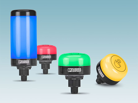 MachBuild's tweet image. Compact LED signal lights for direct machine integration | Machine Building bit.ly/49ogLPS @PhoenixContactU