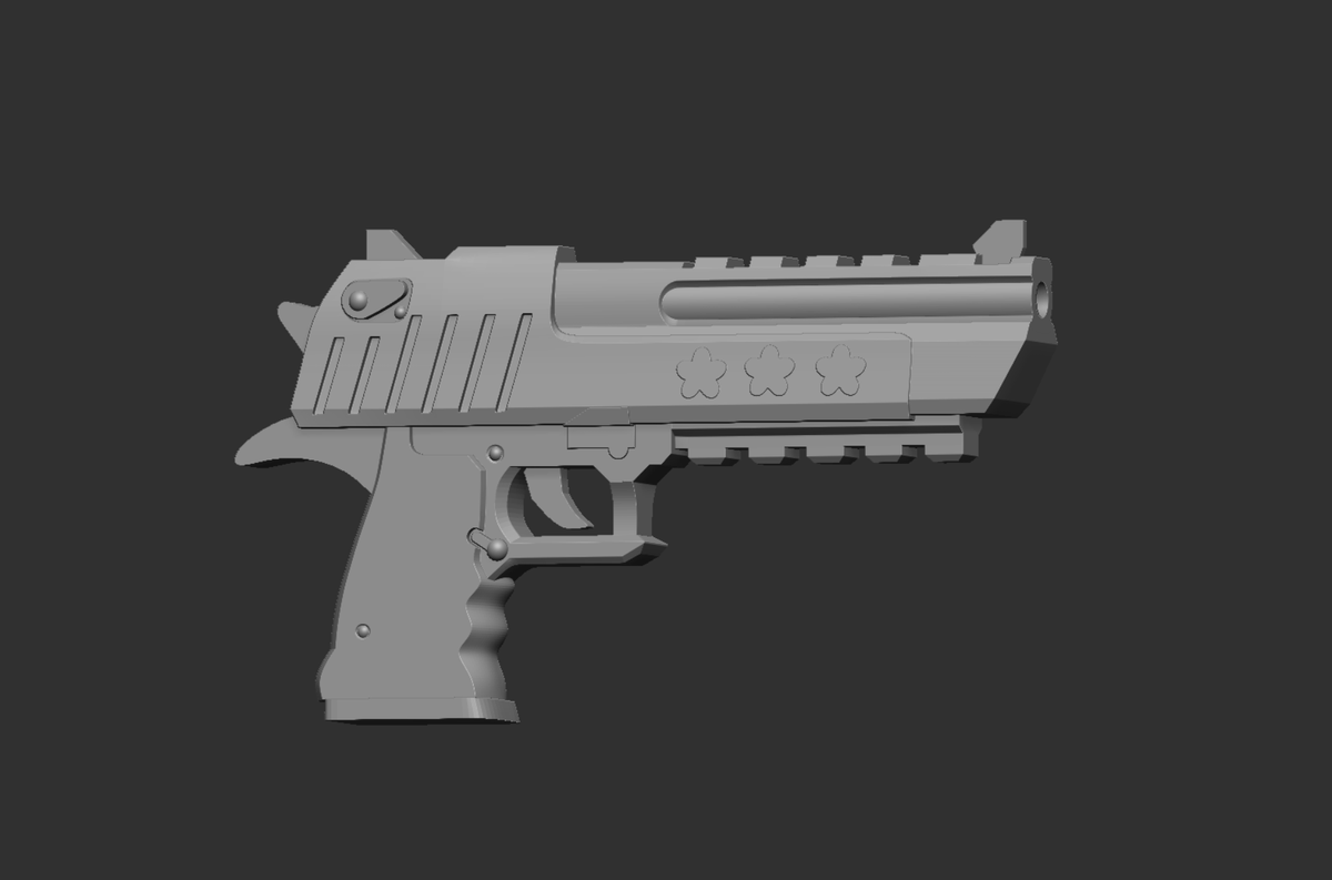 Colosoの講座でZbrush練習。。。
ハードサーフェスが苦手すぎる…😢