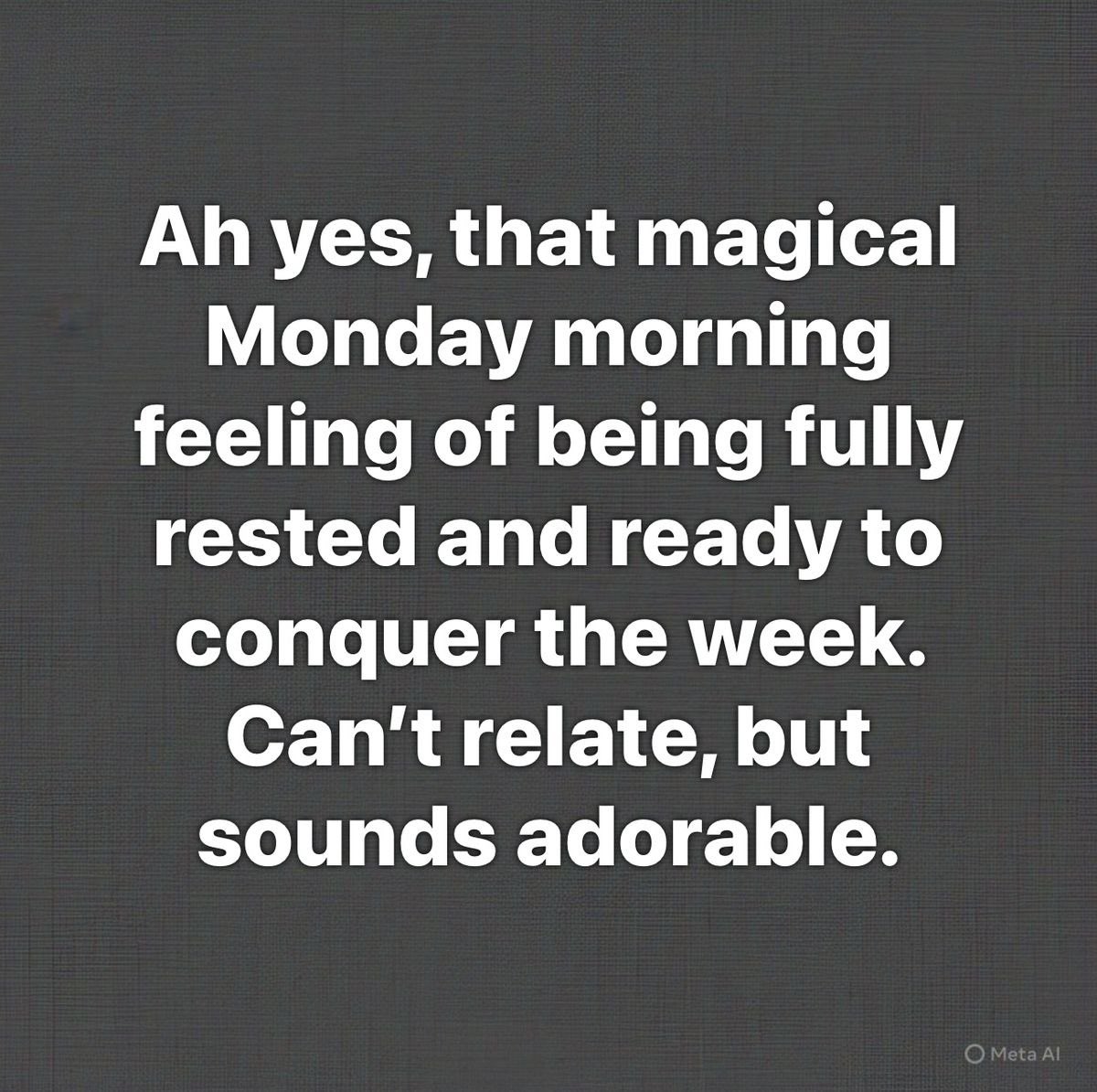 Good morning y’all