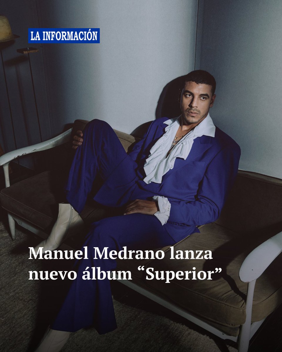 “Este álbum captura la esencia de mi performance en vivo y narra un poco de la historia de la música con la que yo crecí, “Superior” está compuesto, por dos lados, A y B.

Lee la nota completa👉lainformacion.com.do/mirador/musica…