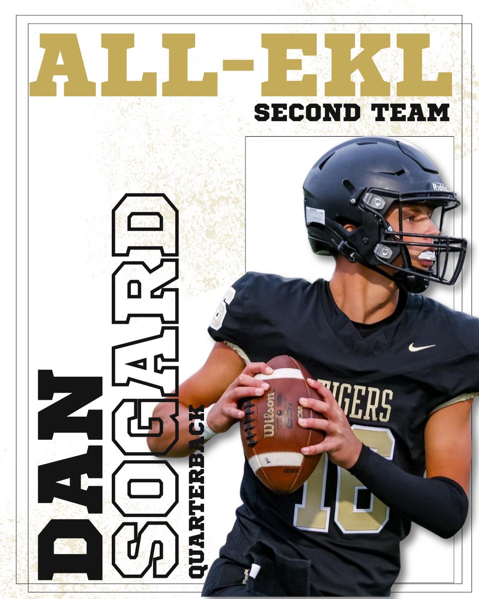 Congratulations to the Tigers named All-EKL Second Team. (Juniors)