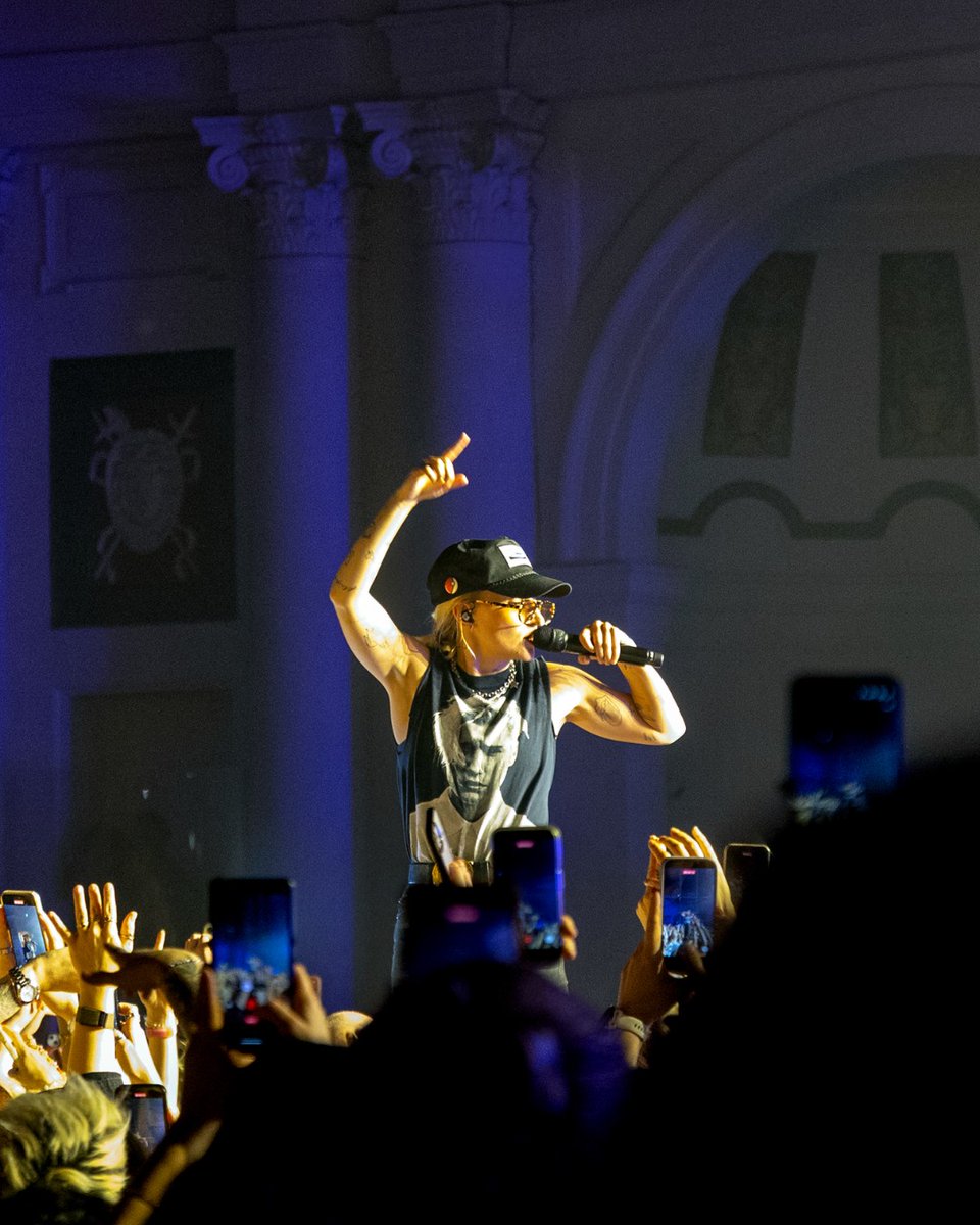 O2AcademyBrix's tweet image. Last week @gflipmusic owned the #O2AcademyBrixton stage — drums pounding, vocals soaring, and the whole crowd was electric ✨

📸Andy Watson

O2 Academy Brixton 12.11.25