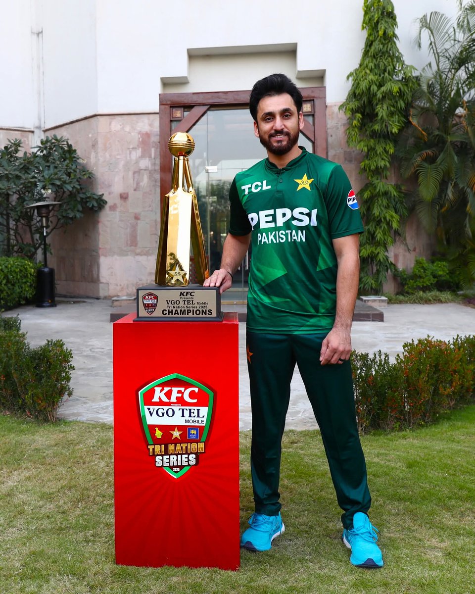 saad556's tweet photo. 3️⃣ teams ready to battle for glory 💥

KFC Presents VGO TEL Pakistan Tri-Nation Series 2025 will unfold at the Rawalpindi Cricket Stadium 🏟️

#CricketKiJeet | #PAKvSL | #PAKvZIM | #SLvZIM https://t.co/kHK9HMQThn