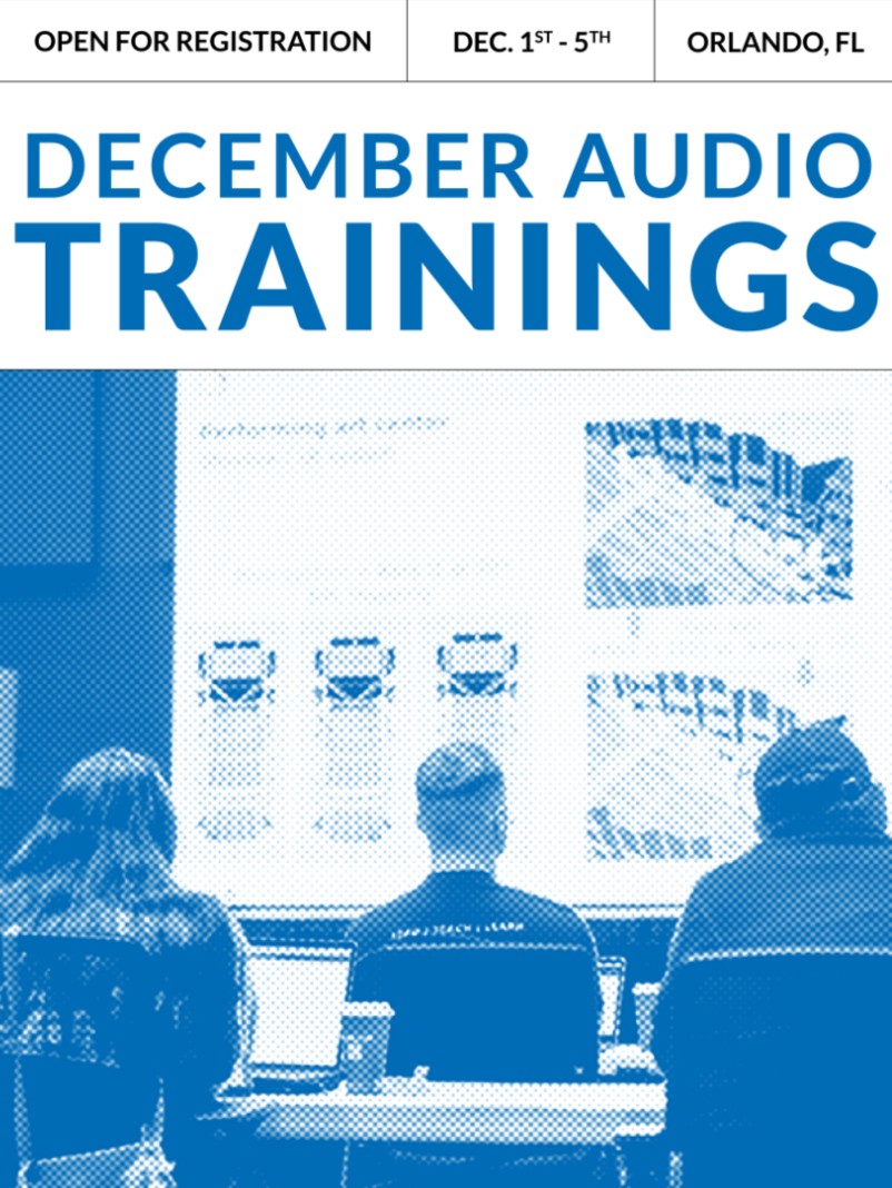 LMG_BeyondTech's tweet image. Sharpen your audio skills this December with LMG’s in person certifications and operator trainings. Smaart, L Acoustics, and Avid courses running Dec. 1st through the 5th. Sign up while spots are open. --&amp;gt; lmg.net/training/ #BeyondTechnology #LMGShowTechnology #LMGTouring