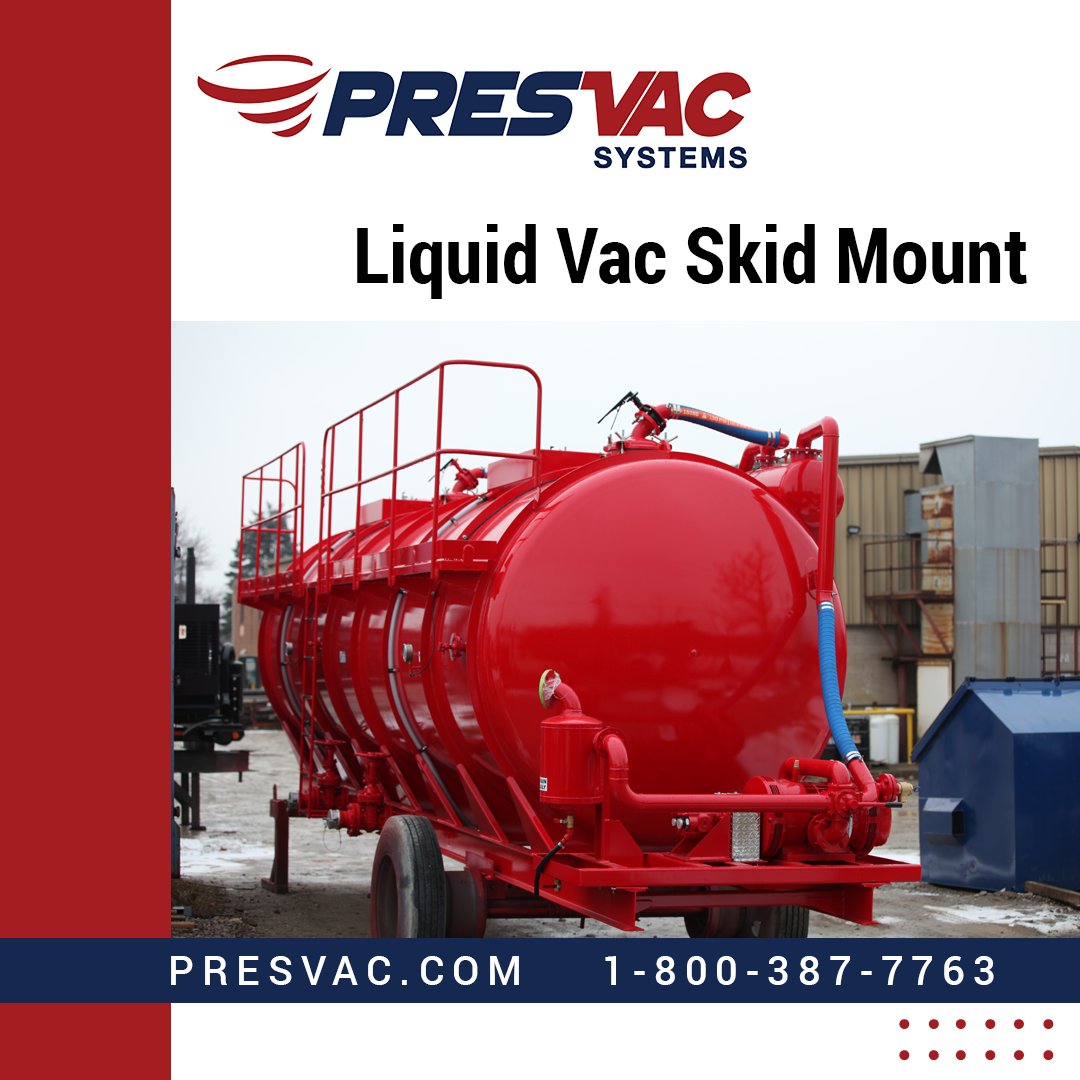 Presvac's tweet photo. Product Spotlight: VSI took delivery of their Liquid Vac Skid Mount.
#PresvacNews #ProductSpotlight #PowervacMini #VacuumUnit #OnboardShipVacuum
Check out all the specs on this unit at:
https://t.co/RoqpISnQfG https://t.co/U9GQP9kDSJ