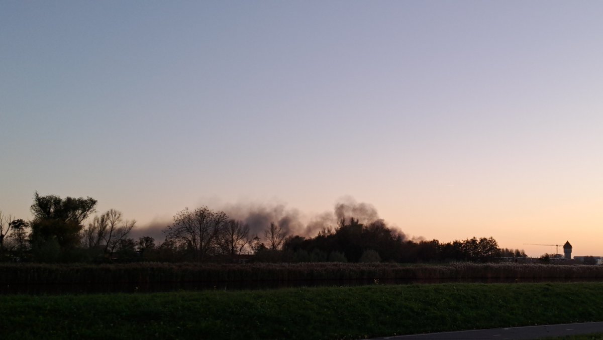 Brand boven Hardinxveld