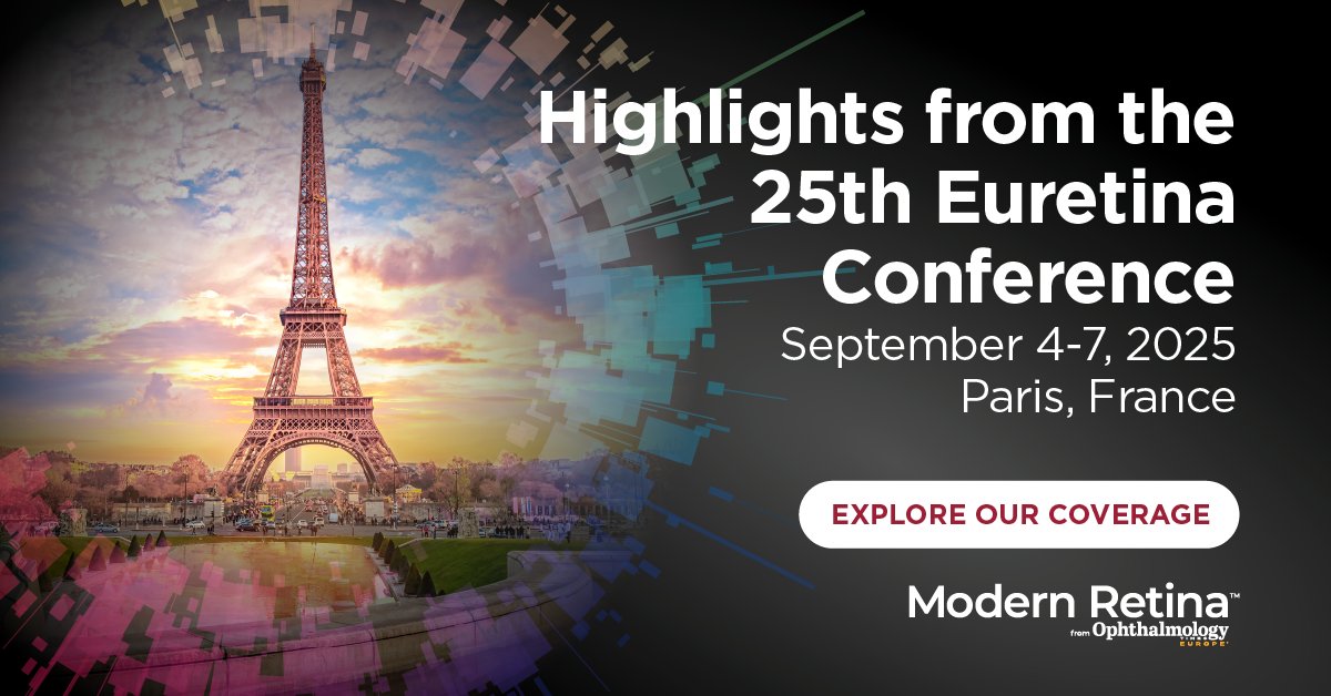 ModernRetina's tweet image. Missed the 2025 EURETINA conference in Paris earlier this month? Catch the most important announcements and exciting expert insights through our comprehensive coverage from this year&apos;s meeting. 

Read now: hubs.li/Q03TdrXH0

#EURETINA #EyeCare #Retina