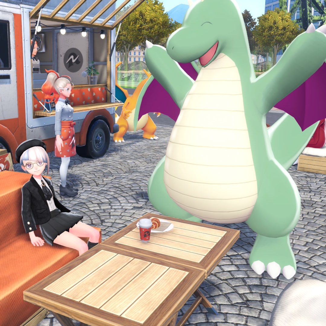 色オヤブンカイリュー、デカかわいい👼🤍