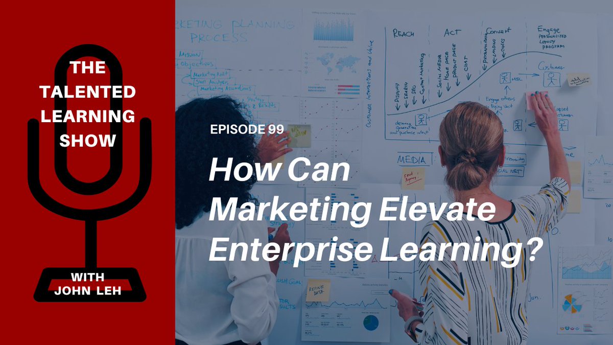 JohnLeh's tweet image. What can marketers teach #learning leaders about how to package, position and promote #training? 

Join me as I dig deeper with #marketing expert, Laura Patterson of @VisionEdgeMktg on the Talented Learning Show▶️ talentedlearning.com/podcast-99-how…

#cx #strategy #metrics