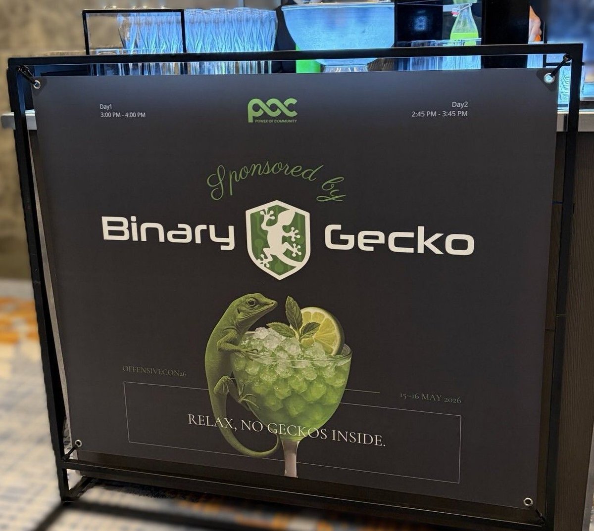 Binary_Gecko's tweet image. Our team had an amazing time at POC2025 in Seoul last week! A big shoutout to the @POC_Crew for hosting us as sponsors🙌  

It was a great opportunity to connect with the cybersecurity community and explore innovative ideas! 🚀 

#POC2025