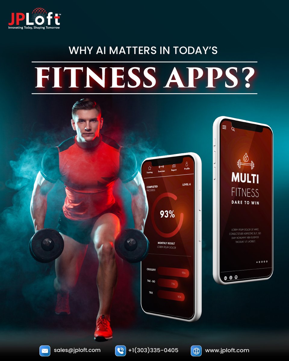 jploftsolutions's tweet image. From adaptive workouts to real-time feedback, AI is turning fitness apps into intelligent coaches.
Here’s the real role AI plays in building smarter fitness experiences👇

jploft.com/blog/ai-in-fit…

#AIInFitness #FitnessTech #DigitalHealth #AIInnovation #JPLoft