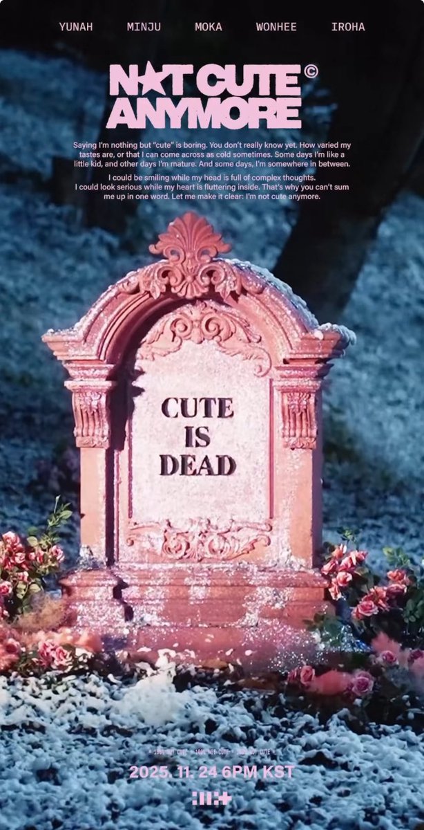 ไอลิทคัมนี้ชีเอาจริงละเด้อ ⚰️

การบอกว่าฉัน "น่ารัก" นี่มันน่าเบื่อสิ้นดี คุณยังไม่รู้หรอกว่ารสนิยมของ ฉันมันหลากหลายแค่ไหน หรือบางทีฉันก็ดูเย็นชาเกินไป บางวันฉันก็เหมือนเด็กตัวเล็กๆ บางวันฉันก็โตเป็นผู้ใหญ่กว่านี้ บางวันฉันก็อยู่ตรงกลางระหว่างนั้น