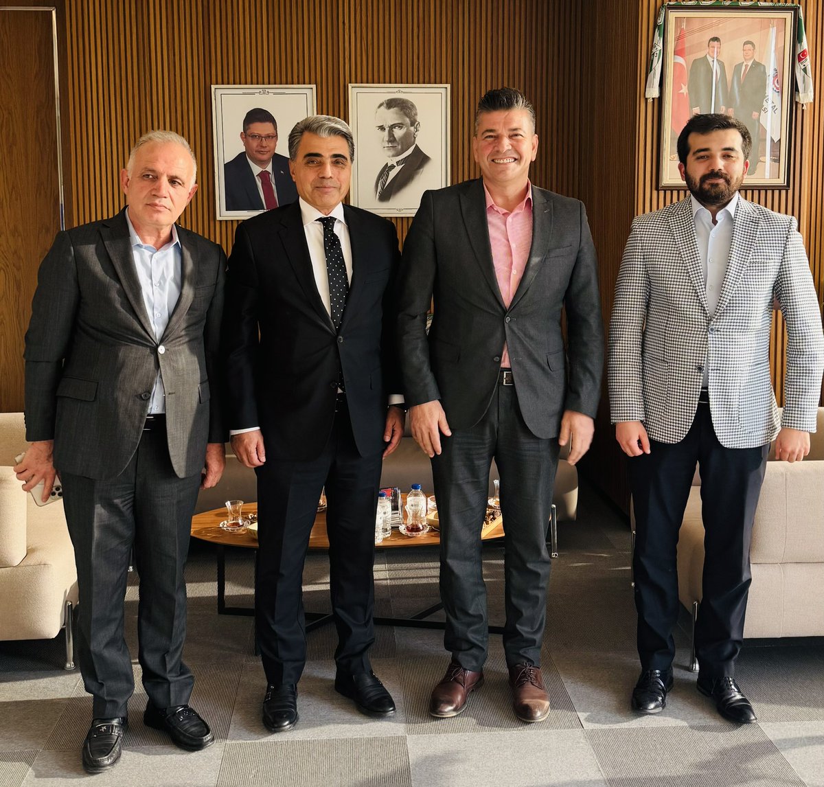 Kırşehir vali yardımcımız Sn.İsmail ÇETİNKAYA’ya ve  Beraberindeki Heyete Nazik ziyaretleri için çok teşekkür ederim.