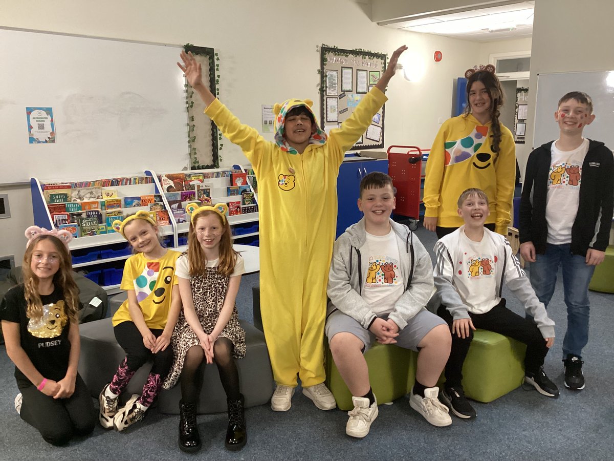 We raised £227.06 for Children in Need, thank you for all your support!