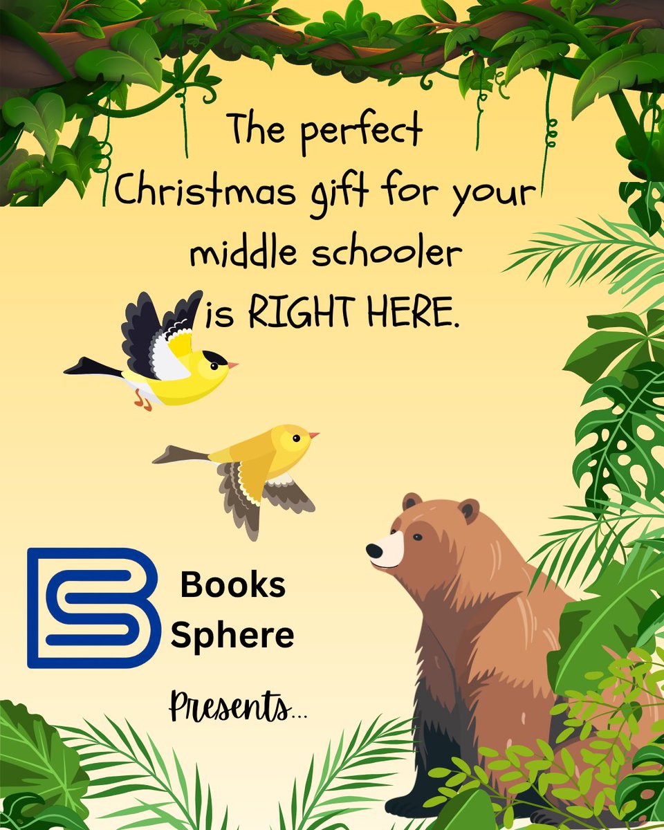 booksspherellc's tweet photo. Books Sphere presents…
A new illustrated chapter book full of courage, wonder, and discovery: Brown Bear’s Search.
The perfect holiday gift for middle school readers! 🎄✨📘
#BooksSphere #HolidayReads #KidsBooks #BookstagramKids #MiddleGradeMagic https://t.co/hkPEAkLOd3