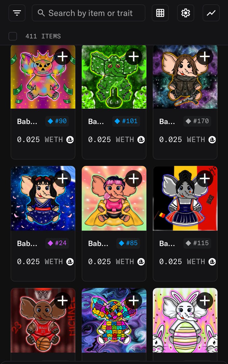 Soulmate889's tweet image. I will keep building my #StylishBabyElephants project and keep improving my skills  whatever happens ♥️

Grab your favorite Baby Elephant and Be part of my Long Journey! 💕

I’m here to share my Art and Talent