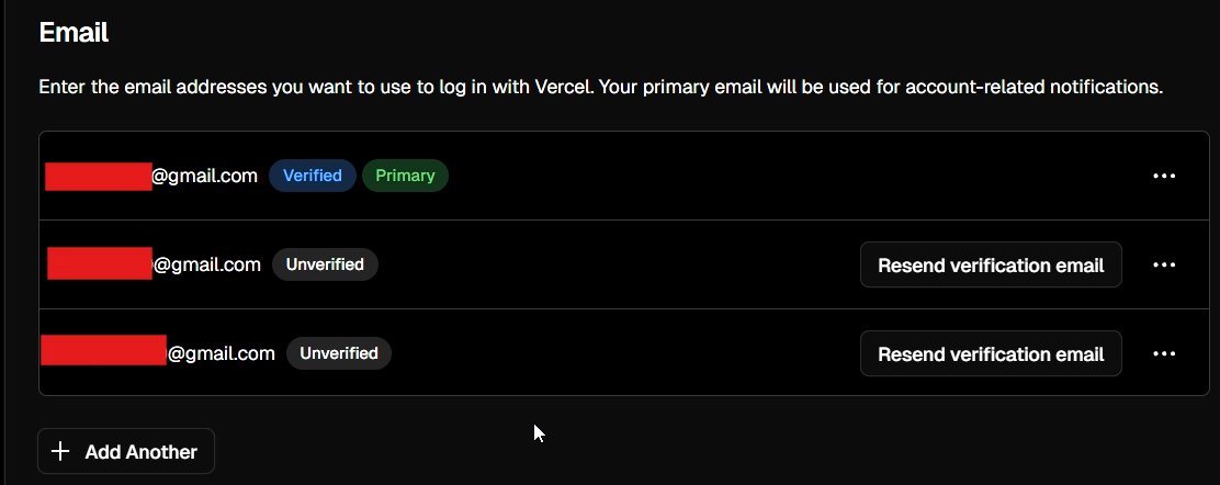 Sometimes the easiest way to break things is to look for the errors in the applications.
I got hit with: You can’t add more than 2 emails with the same domain.
Time to break it? Hell yeah.
How? A simple race condition.
