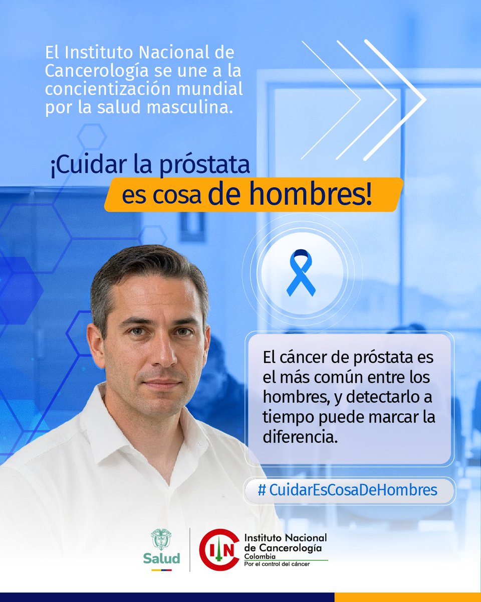 INCancerologia's tweet image. ¿Sabías qué el #CáncerDePróstata es el más común entre los hombres?
Desde el @INCancerologia te invitamos a informarte, y hacer parte de la detección temprana, ten en cuenta los síntomas. Detectarlo a tiempo marca la diferencia
#NoviembreAzulINC #CáncerDePróstata