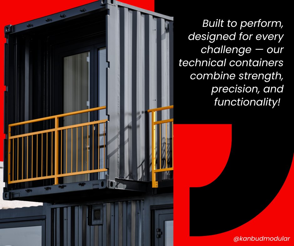 modularkanbud's tweet image. Nasze kontenery techniczne łączą wytrzymałość, precyzję i funkcjonalność w każdym detalu! ⚙️ 
Idealne do pracy w trudnych warunkach i wszędzie tam, gdzie liczy się niezawodność.

#kontenerytechniczne #modular #moduły #engineering #innovation