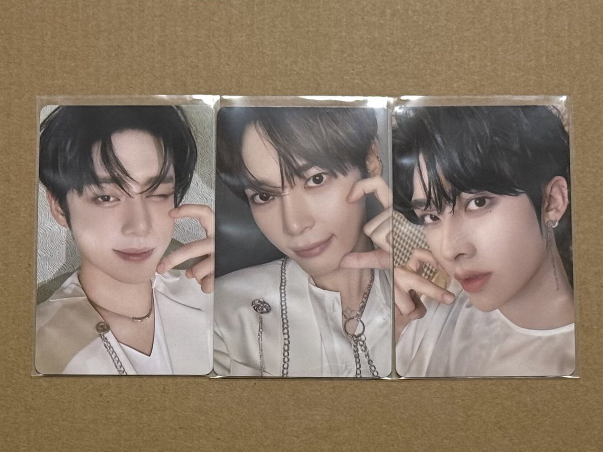 ゼベワン ZB1 トレカ ICONIK ソニミュ 白衣装 10月29日(水)に