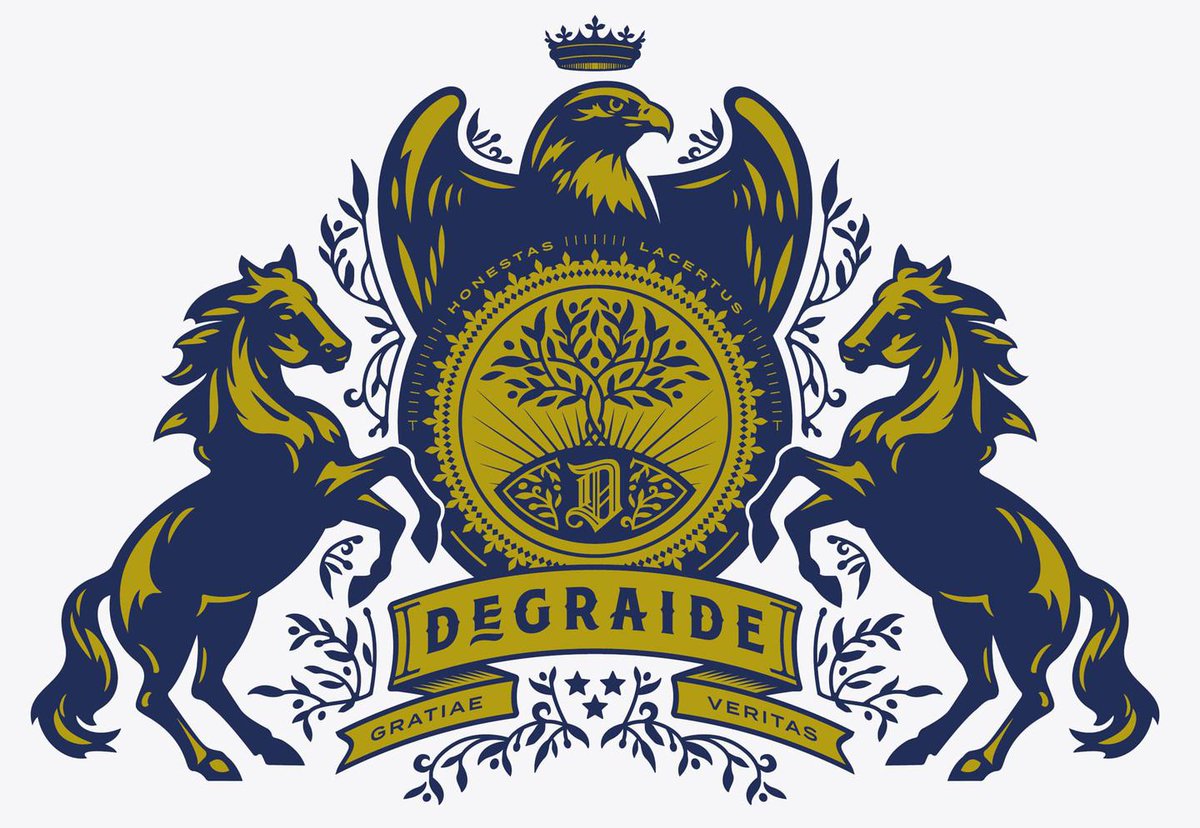 realadegraide's tweet image. #familycrest #familysymbols. In 2020 I decided it was time for the DeGraide family to have it’s own crest.  This was a very big decision because I wasn’t sure how the family would take it to it.  I commissioned the design to some...
adamdegraide.com/degraide-famil…