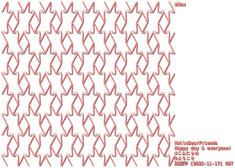 ┈╱· ╲ #New ╱▕ · ·╲ ▔╱╲▕ ▔ ╱ ╲· HelloDearFriends