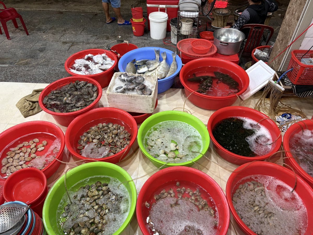 Beach food  Vietnam.