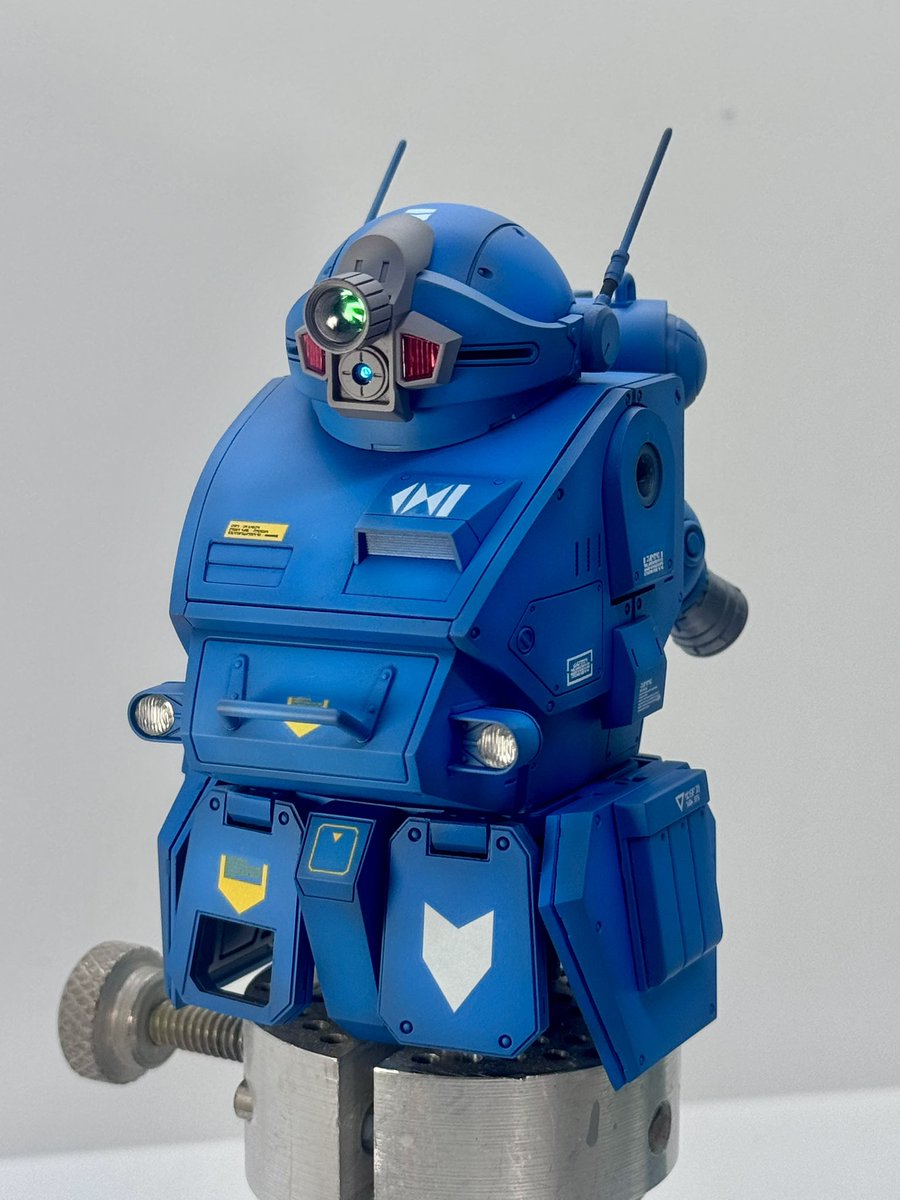 ブルーストライク 我慢できずに出勤前に胴体だけ艶消し吹いた #ストライクドッグ #PLAMAX