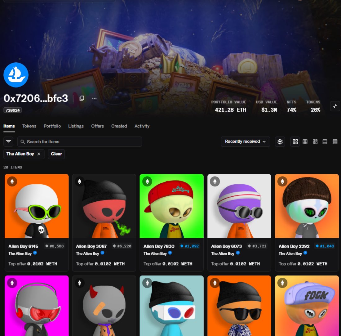 We want to express our sincere gratitude to <a href="/opensea/">OpenSea</a> for considering our collection for the upcoming Chest Rewards. For us, this recognition goes far beyond a feature, it acknowledges our place in the early history of NFTs, especially during the crazy summer of 2021, when this