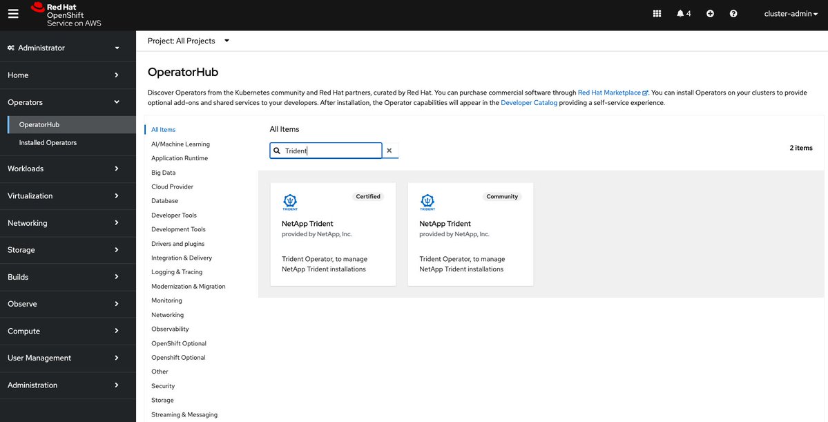 lab8010's tweet image. OpenShift Virtualizationにて、NetApp Tridentを試してみるの巻
CertifiedとCommunityが出てくるのね
ページ比較を載せてみる👀
#RedHat
#OpenShiftVirtualization
#NetApp