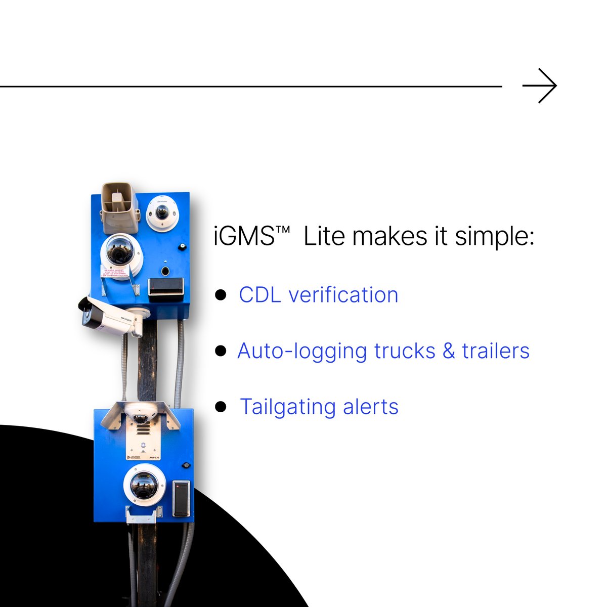 birdseye_live's tweet image. Manual gates cost time, money, and productivity.
iGMS™ Lite automates entry CDL verification, auto-logging, tailgating alerts - 75% faster and fully integrated. zurl.co/jyMHN 
#GateAutomation #iGMS #SmartSecurity #YardManagement #LogisticsTech
