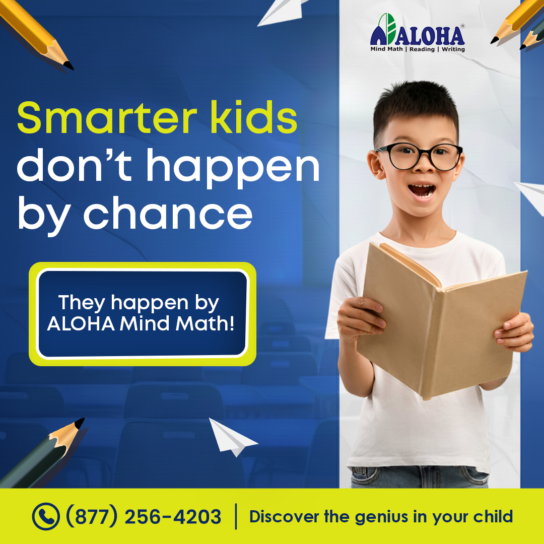 AlohaKidsMath's tweet image. Transform the way your child learns.
ALOHA Mind Math strengthens cognitive skills, boosts academic performance, and sparks curiosity.
👉alohamindmath.com
📞(877) 256-4203
#ALOHAProgram #mathprogram #abacusclasses #education #coremath #math #ALOHA #education #kidslearning