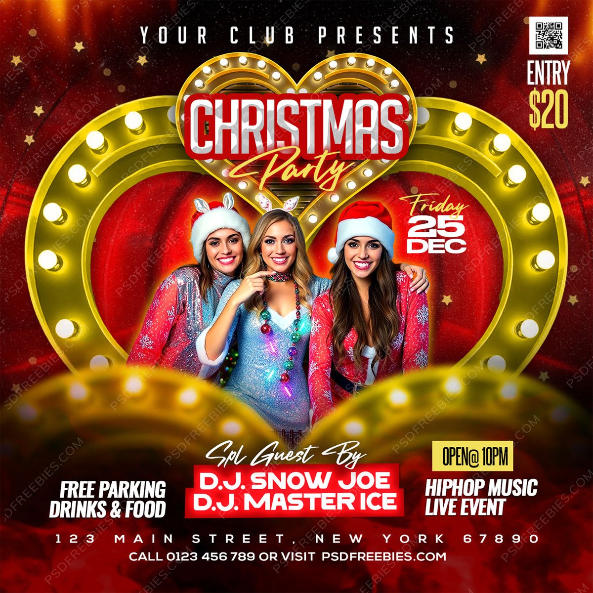 PSDFreebies's tweet image. Download the Christmas Club Party Social Media Flyer PSD.
Link Here &amp;gt;&amp;gt; psdfreebies.com/psd/social-med…

#ChristmasClubParty #ChristmasFlyer #DJNight #HolidayEvent #ClubFlyer #PartyFlyer #EditablePSD #ChristmasDesign #XmasParty #SocialMediaFlyer