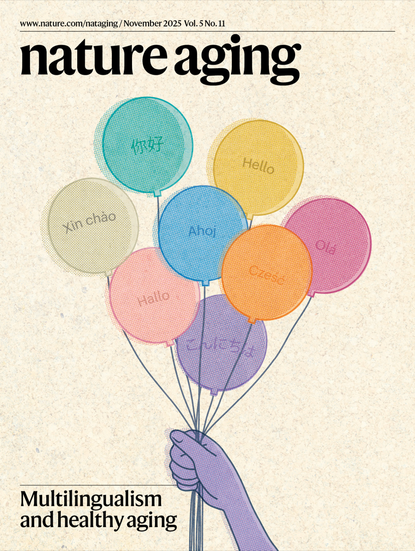 And we made the <a href="/NatureAging/">Nature Aging</a> cover🎉Congrats <a href="/lulaamour/">Lucia Amoruso</a> <a href="/HernHdezL/">Hernan Hernandez</a> and the whole team! nature.com/nataging/volum…