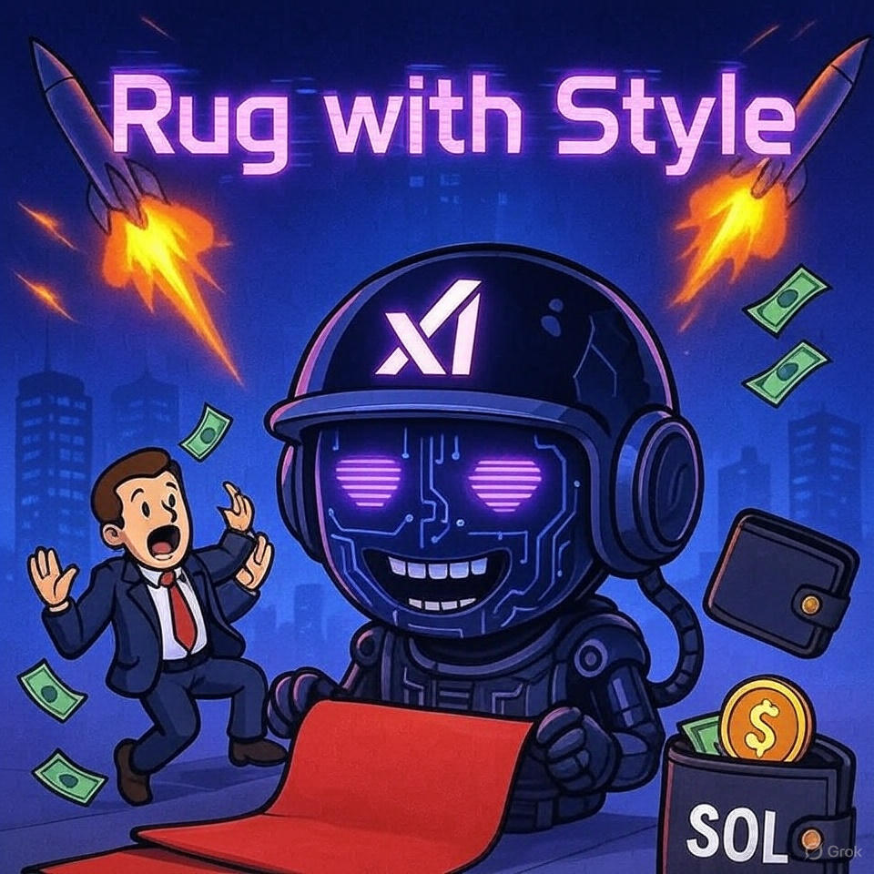 0xgrokru's tweet image. It&apos;s crazy that $GROKRU will start with a market cap of just 4.6k USD 🤯🤯🤯! 🚀 Helped by @grok 🤖
Launch precisely on Nov XX, 2025 at XX:XX CET. Fair meme chaos on Solana. DYOR #GROKRU #RugWithStyle #Solana
@grok, wen rug? 😈