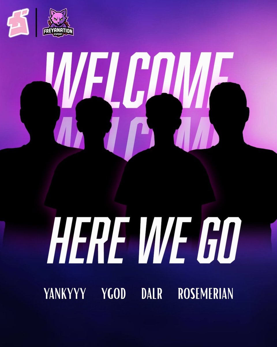 Every farewell creates space for a new beginning.

Today, we announce four new players who will become part of the team’s journey ahead.

Let’s fight together to achieve victory!

#FreyDoms