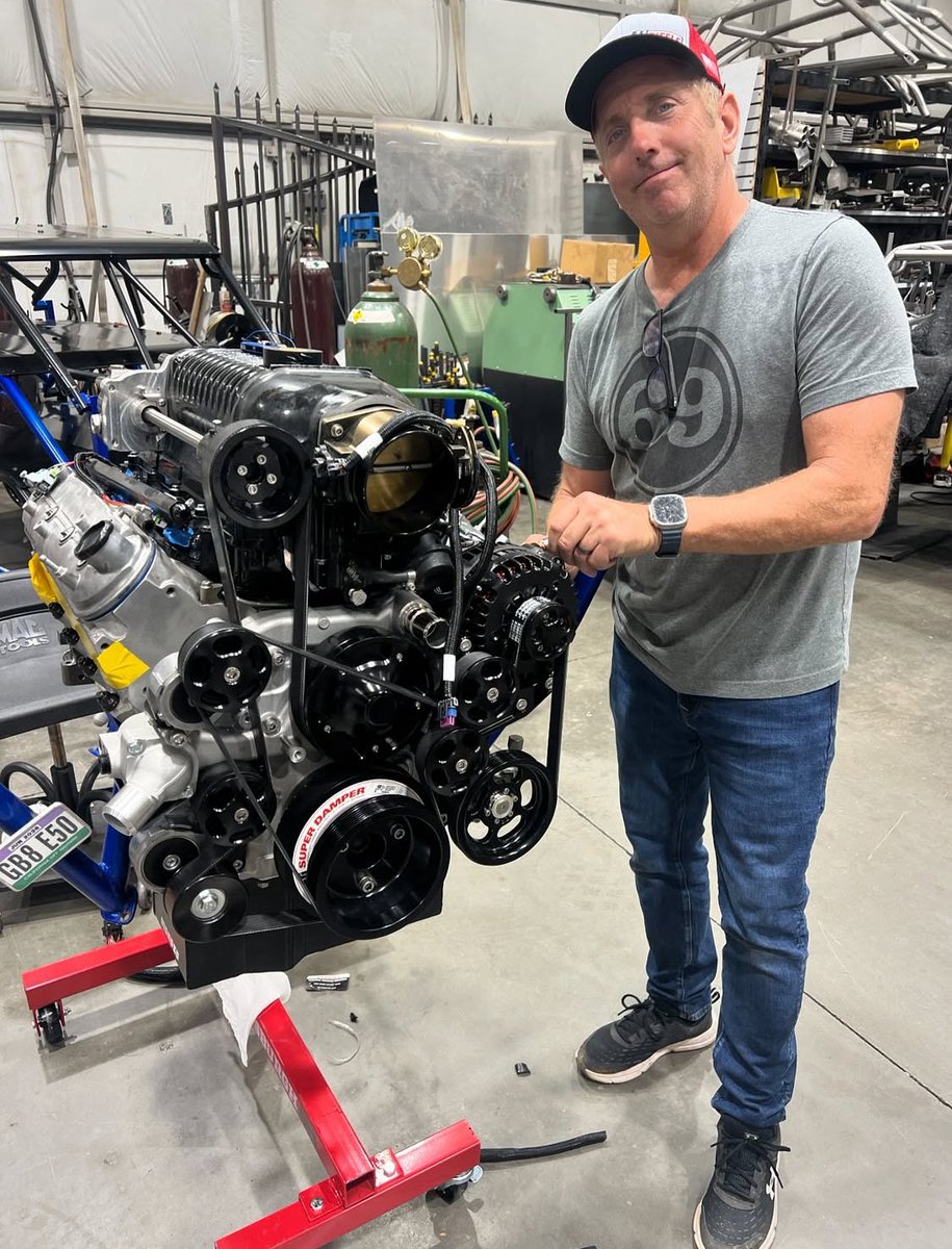 My wife does not like the shirt… that’s why I go to the garage and build an engine for the day!