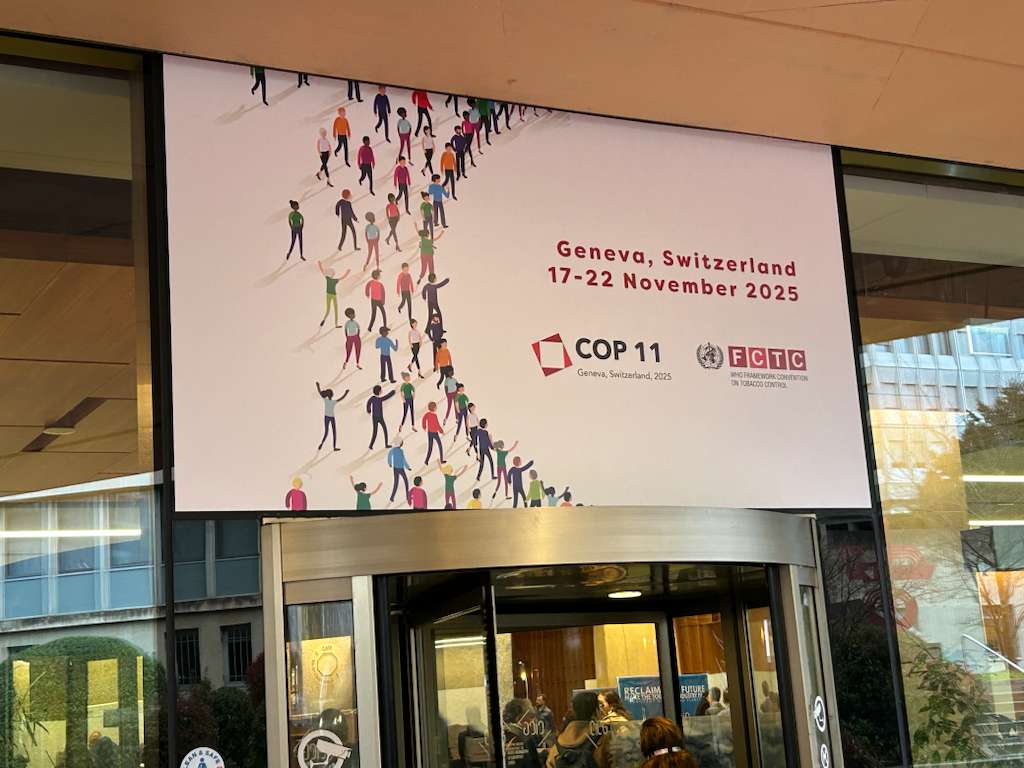 exposetobacco's tweet photo. #FCTCCOP11 is officially underway. STOP is excited to join #tobacco control advocates and delegates in #Geneva to listen, connect and chart the path forward in ending the tobacco epidemic. 
#COP11 #FCTCSavesLives https://t.co/5mf00xcGYO