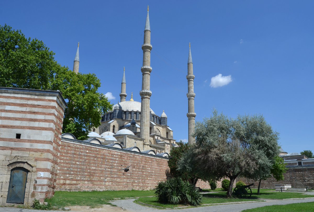 Dome of Selimiye Mosque in Edirne (2021)