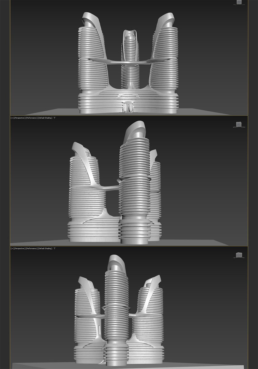 AresteaStudio's tweet image. #architecturalmodel #conceptdesign #greenarchitecture #futurebuildings #tbilisi